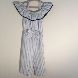 Pippa & Julie Off the Shoulder Girl’s Jumpsuit